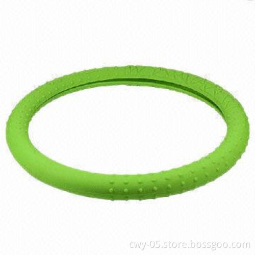Silicone steering wheel cover for cars, available in various types